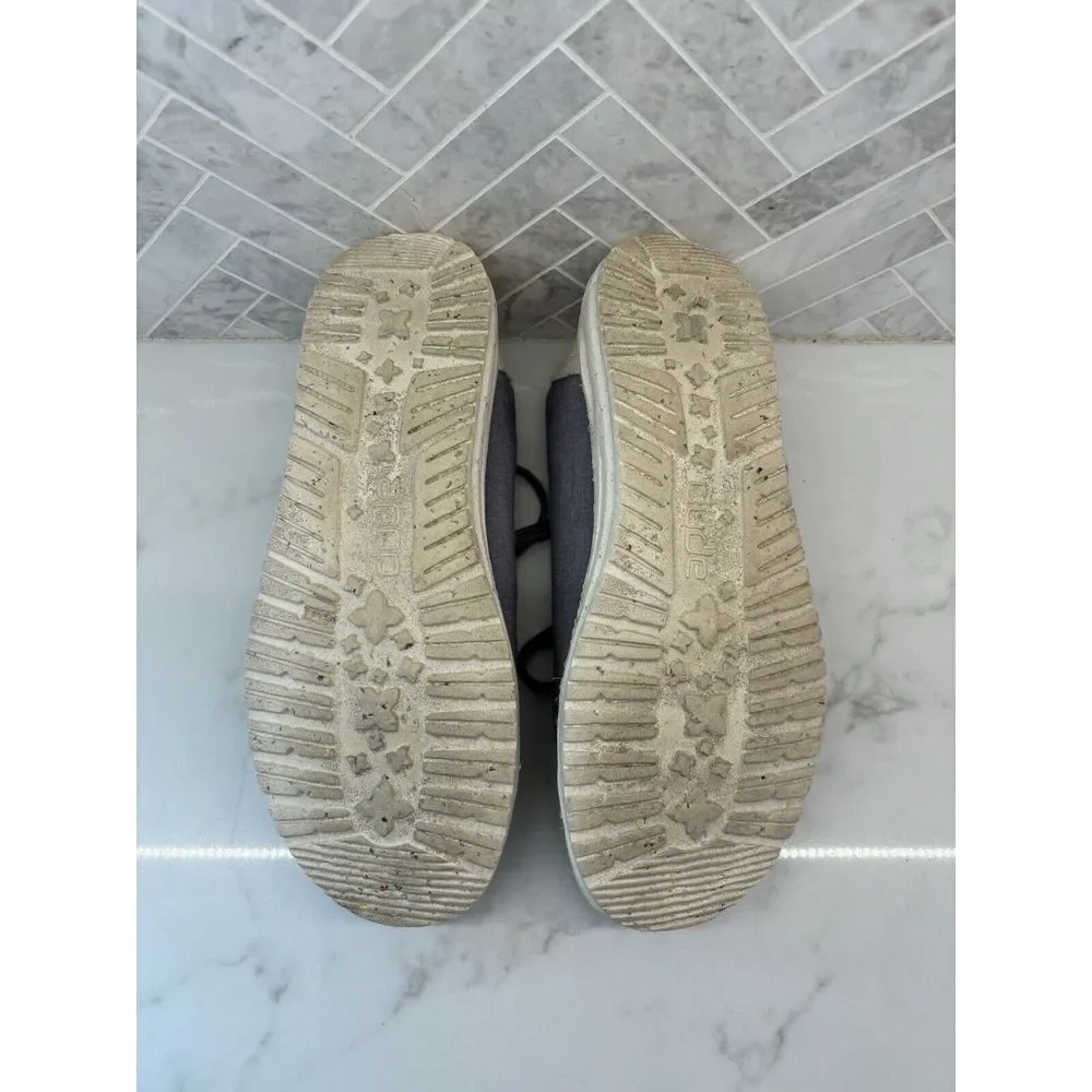 Hey Dude Wendy‎ Natural Indigo Slip On Shoes Casual Comfort Beach Women's Size 7